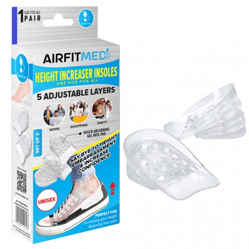 AIRFIT MEDI FOOTCARE HEIGHT INCREASER INSOLES