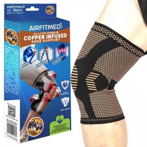 AIRFIT MEDI KNEE - 3D X-TYPE SUPPORT (COPPER INFUSED)