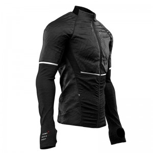 COMPRESSPORT INTO THE WOOL JACKET - BLACK