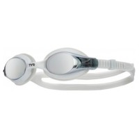 TYR KIDS' SWIMPLE MIRRORED GOGGLES - SILVER