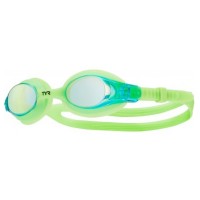 TYR KIDS' SWIMPLE MIRRORED GOGGLES - ELECTRIC LIME