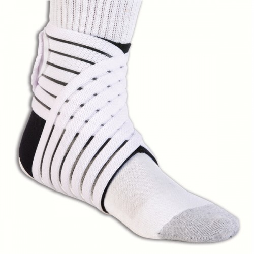 PRO-TEC DOUBLE ANKLE WRAP COMPRESSION ANKLE SUPPORT