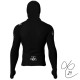 ★LUIS ENRIQUE 21★ COMPRESSPORT 3D THERMO SEAMLESS HOODIE