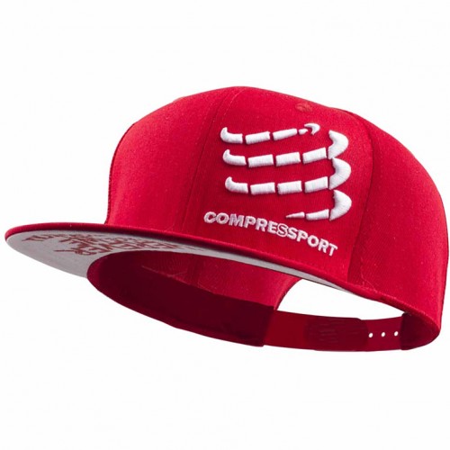COMPRESSPORT FLAT CAP - RED