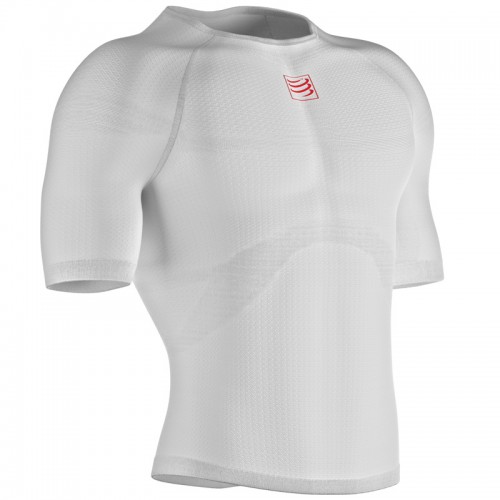 COMPRESSPORT 3D THERMO ULTRALIGHT SHIRT SS - WHITE