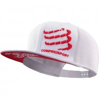 COMPRESSPORT FLAT CAP - WHITE
