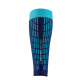 SIDAS ULTRALIGHT RUN CALF COMPRESSION AND RECOVERY SLEEVE - BLUE/TURQUOISE