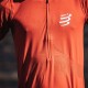 COMPRESSPORT TRAIL HALF-ZIP FITTED SS TOP RED CLAY