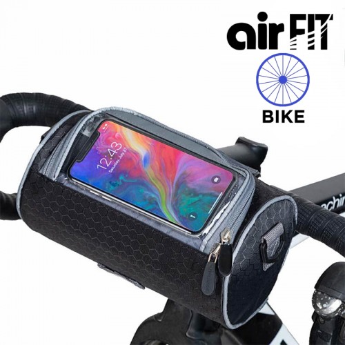 AIRFIT SPLASH PROOF BIKE HANDLE BAR BAG WITH TOUCH SCREEN