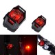 AIRFIT FRONT & REAR ULTRALIGHT BIKE LED LIGHT SET - RED (2 PCS)