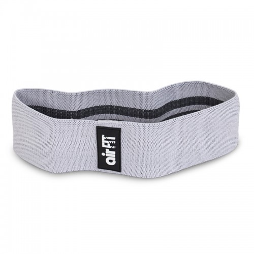AIRFIT STRENGTH TRAINING RESISTANCE BAND HIPS & GLUTES BAND MEDIUM / HEAVY RESISTANCE - GREY