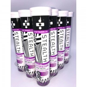 STEALTH STEALTH HYDRATION TABLETS (20 PER TUBE) - BLACK CURRENT