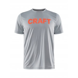 CRAFT CRAFT MEN'S CORE CHARGE SS TEE - MONUMENT