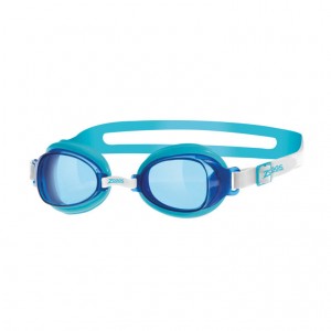 ZOGGS ZOGGS OTTER - CLEAR/AQUA - TINTED BLUE LENS