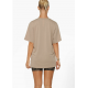 LORNA JANE LORNA JANE STAY GROUNDED RELAXED TEE - DARK OFF WHITE
