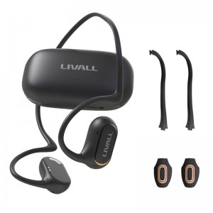 LIVALL LIVALL LTS21 PRO OPEN EAR HEADPHONES - BLACK