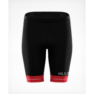 HUUB HUUB RACE TRI SHORT - BLACK/RED