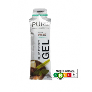 PURE SPORTS NUTRITION PURE FLUID ENERGY GEL - COLA W/30G CAFFEINE 50G