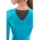 SKINS WOMEN'S COMPRESSION LONG SLEEVE TOPS 3-SERIES - CYAN