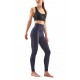 SKINS WOMEN'S COMPRESSION SOFT LONG TIGHTS 3-SERIES - NAVY BLUE