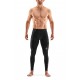 SKINS MEN'S COMPRESSION 400 LONG TIGHTS 3-SERIES - BLACK/YELLOW