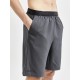 CRAFT MEN'S CORE ESSENCE RELAXED SHORTS - GRANITE