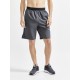 CRAFT MEN'S CORE ESSENCE RELAXED SHORTS - GRANITE