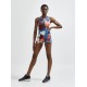 CRAFT WOMEN'S CORE CHARGE RACERBACK SINGLET - P SHADES/MULTI