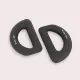 BAHE BAHE HALO WEIGHT 1KG PAIR (15X9CM) - ANTHRACITE