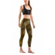 SKINS SKINS WOMEN'S COMPRESSION LONG TIGHTS 3-SERIES - OLIVE ANGLE