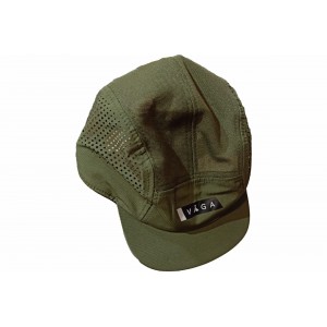 VAGA VAGA FEATHER CAP - OLIVE GREEN/BLACK/CHARCOAL/WHITE