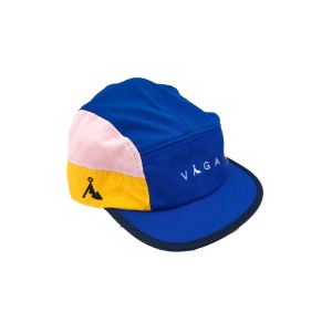 VAGA VAGA CLUB CAP - ROYAL BLUE/BRIGHT YELLOW/PALE PINK/NAVY BLUE
