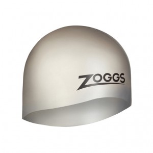 ZOGGS ZOGGS EASY-FIT SILICONE CAP - SILVER