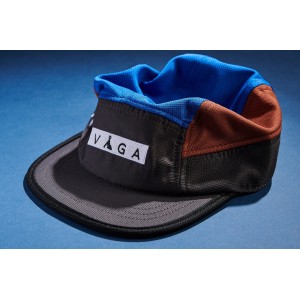 VAGA VAGA CLUB CAP - BLACK/BROWN/BLUE