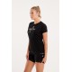 UGLOW UGLOW WOMEN'S TEE SUPER LIGHT RECYCLED POLY DYED - BLACK