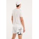 UGLOW UGLOW MEN'S TEE SUPER LIGHT RECYCLE POLY DYED - WHITE